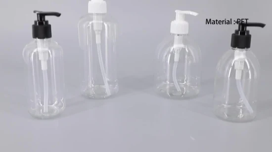 Set di shampoo e balsamo vuoti trasparenti da 200 ml, 250 ml, 280 ml, 500 ml, bottiglia in plastica per animali domestici con flacone spray per pompa per lozione